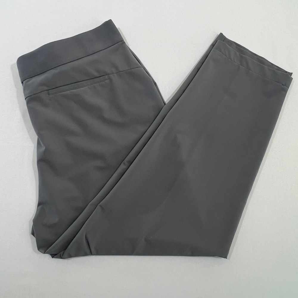 Greg Norman Women XXL Gray‎ ML72 Tummy Control Stretch Golf Pants Trouser